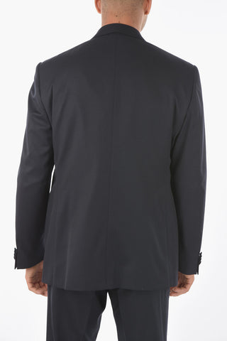 3-Piece CERIM.ACADEMY Suit with Satin Peak Lapel