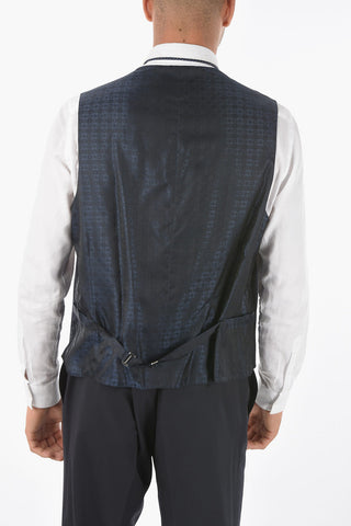3-Piece CERIM.ACADEMY Suit with Satin Peak Lapel