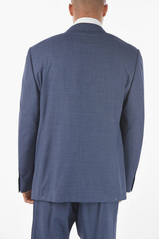 2 Button ACADEMY Micro Houndstooth Motif Suit