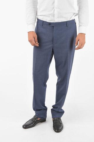 2 Button ACADEMY Micro Houndstooth Motif Suit