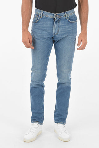 ID LUXURY DENIM 5-pocket Light Wash Jeans 17cm