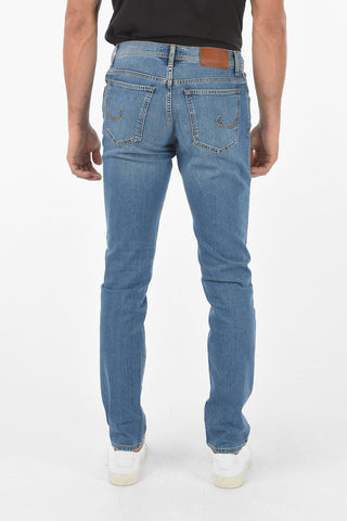 ID LUXURY DENIM 5-pocket Light Wash Jeans 17cm