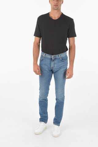 ID LUXURY DENIM 5-pocket Light Wash Jeans 17cm
