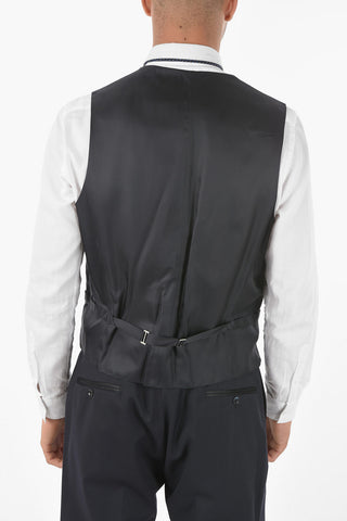 CC COLLECTION 3-Piece CERIM.RESET Satin Peak Lapel Suit