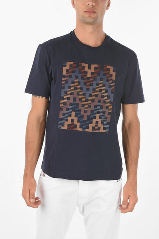 CC COLLECTION Crew Neck POLCRT Printed T-Shirt
