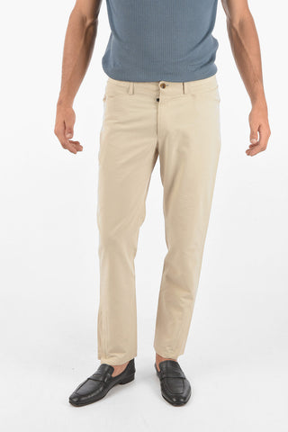 ID Silk blend IDENTITY Pants with Zipped Ankles