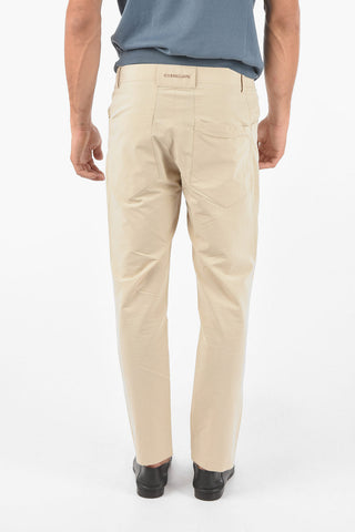 ID Silk blend IDENTITY Pants with Zipped Ankles