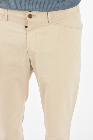 ID Silk blend IDENTITY Pants with Zipped Ankles