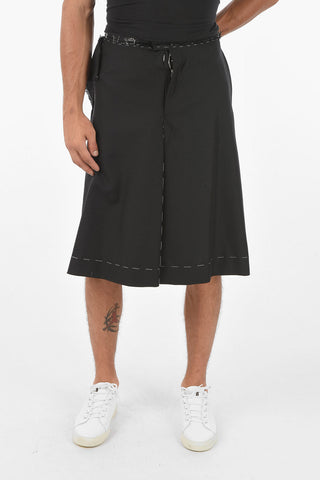 MM10 Skort in Doppio Tessuto