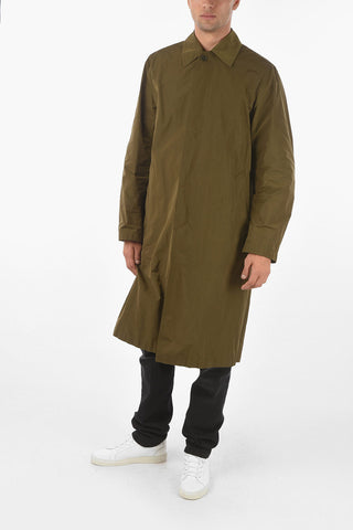 Trench Monopetto RILTON in Nylon con Tasche a Filo