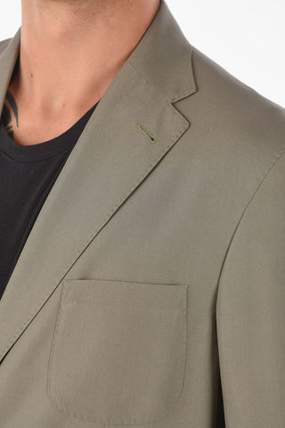Silk IDENTITY Blazer with Notch Lapel
