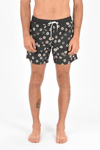 Printed FLOWER Boxer Swimsuit