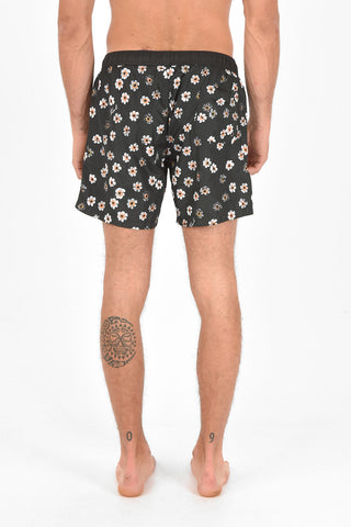 Printed FLOWER Boxer Swimsuit