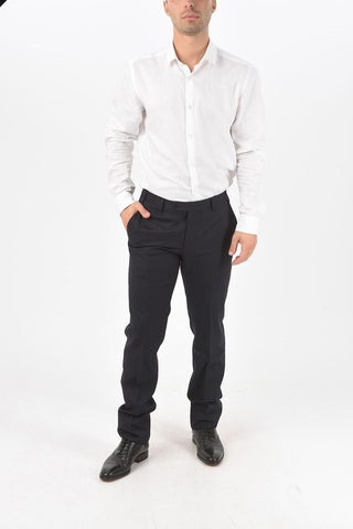 Pantaloni Slack ACADEMY CERIMONY in Lana Vergine a 4 Tasche