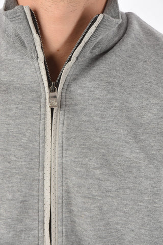 ID Cotton Blend Jogger and Sweatshirt Set with Front Zip