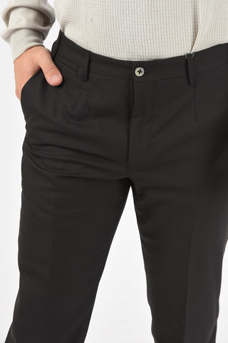 Multipocket LEADER Virgin Wool Pants with Belt Loops