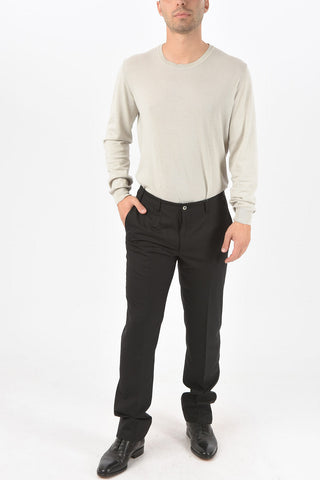 Multipocket LEADER Virgin Wool Pants with Belt Loops