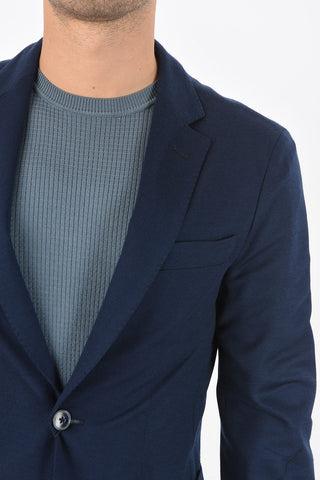 ID Blazer Sfodrato con Tasche a Toppa