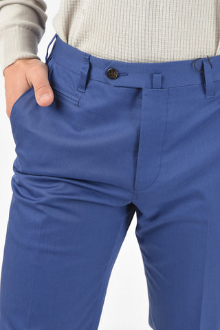 Stretched Cotton ACADEMY Chino Pants with 5 Pockets