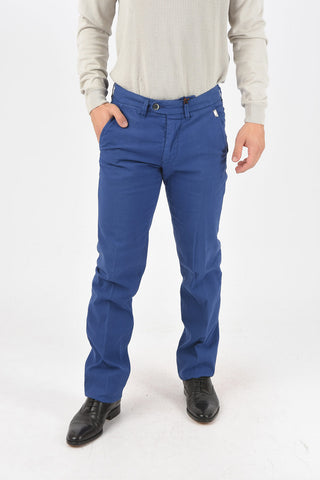 ID Flax Blend YUCATAN Chino Pants with 5 Pockets