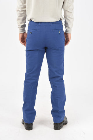 ID Flax Blend YUCATAN Chino Pants with 5 Pockets