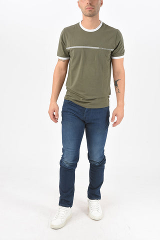 Crew Neck JER ST Printed T-Shirt