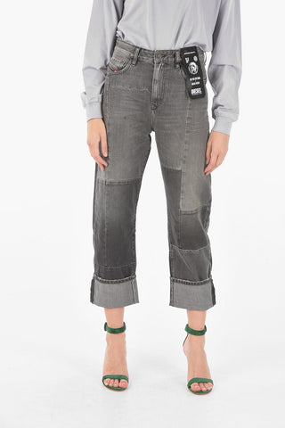 Regular Waist D-REGGY-GO Straight Jeans