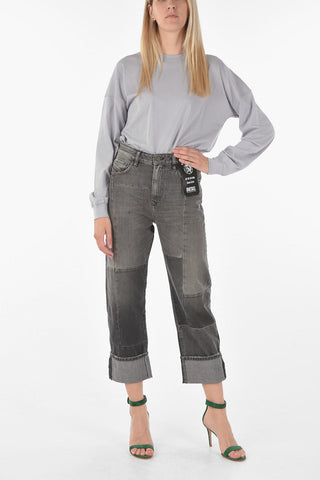 Regular Waist D-REGGY-GO Straight Jeans