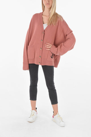 wool and cashmere M-LOUISIANA cardigan