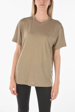 Solid Color T-ENKA-C.C  T-shirt