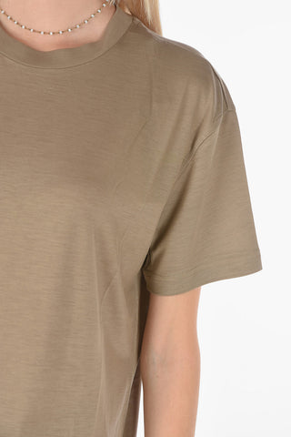 Solid Color T-ENKA-C.C  T-shirt