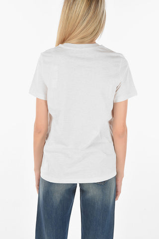T-shirt Girocollo T-SILY-ECOLOGO con Maxi Logo