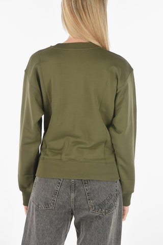 Crewneck F-LYM Sweatshirt with Logo Print