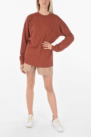 T-shirt Girocollo T-BLONG-B1 a Manica Lunga