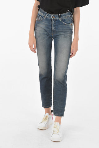 Jeans D-JOY a 5 Tasche Slim Fit a Vita Regolare