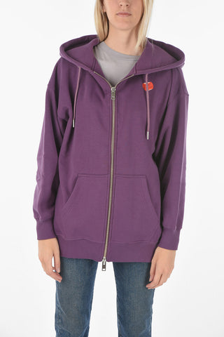 Hooded F-GULLY Sweatshirt with Logo Print