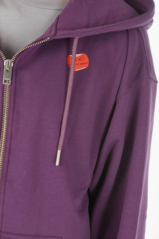 Hooded F-GULLY Sweatshirt with Logo Print