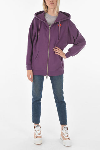 Hooded F-GULLY Sweatshirt with Logo Print