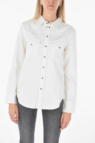 Camicia DE-RINGY  in Denim con bottoni Automatici 