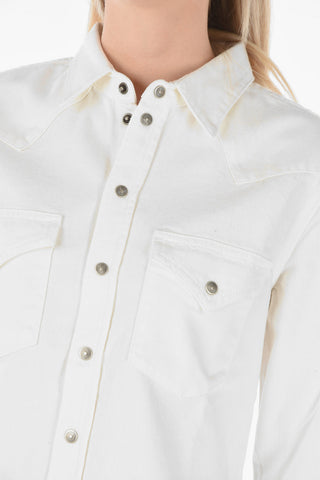 Camicia DE-RINGY  in Denim con bottoni Automatici 