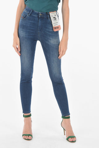 High Waist 5 Pockets D-SLANDY-HIGH Super Skinny Fit Jeans