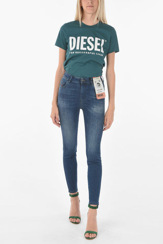 High Waist 5 Pockets D-SLANDY-HIGH Super Skinny Fit Jeans