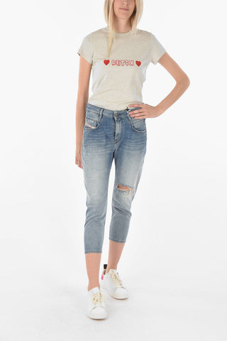 Low Waist D-FAYZA Boyfriend Jeans