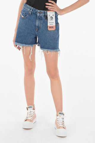 frayed hem denim DE-REG-R Shorts