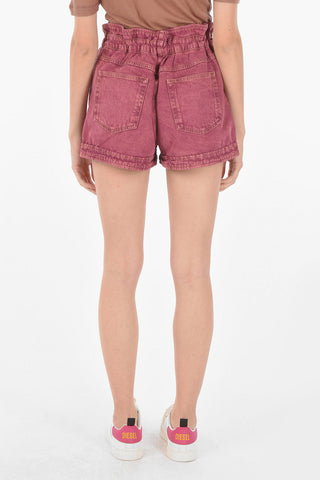 high waist denim DE-KUNAP-SP1 shorts