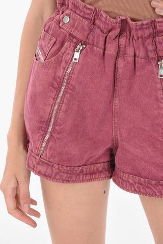 high waist denim DE-KUNAP-SP1 shorts