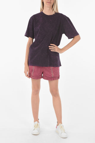 Tie Dye Effect T-BOYISH-B3 Crew-neck T-shirt