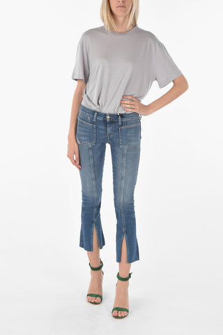 ankle split low waist SLANDY jeans