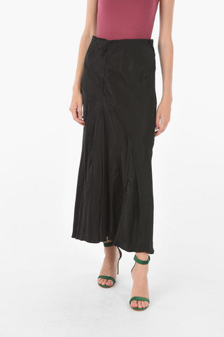 High Waist O-GAIA Maxi Skirt With flared on the bottom