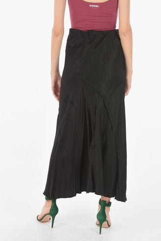 High Waist O-GAIA Maxi Skirt With flared on the bottom